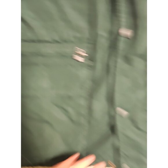 Eddie Bauer Mountain Parka Sz XL Wool Lined Hooded Coat Jacket Hunter Green Vtg - Picture 6 of 11
